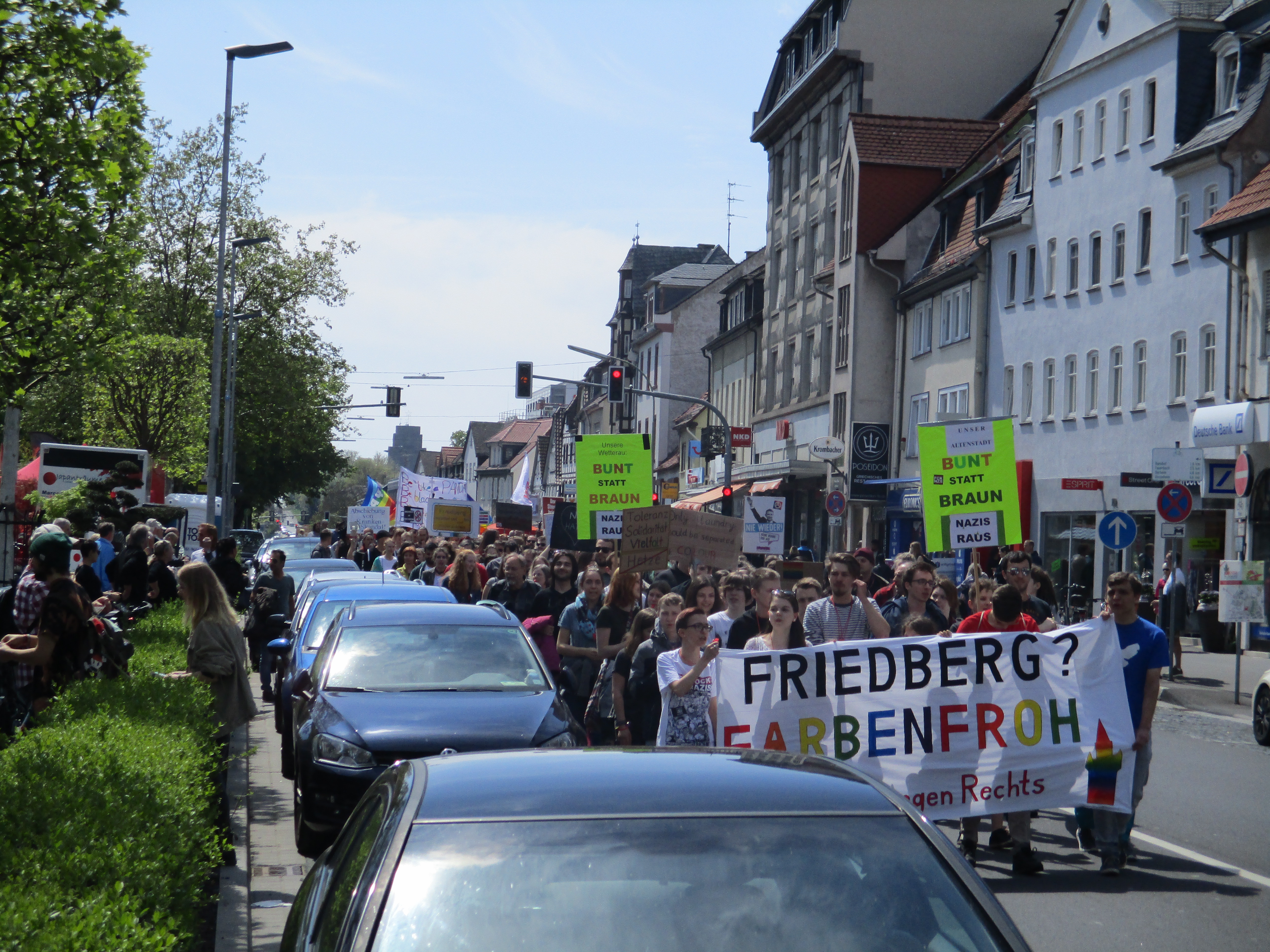 Read more about the article 06.05.2017 – Friedberg? Farbenfroh!